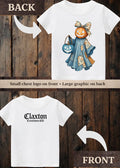 Tiny terror Tee- pumpkin 🎃 patchwork Claxton Creations GB