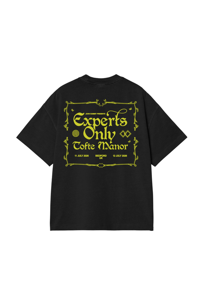 Tofte Manor Black Tee