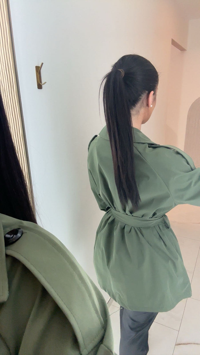 Trench-Coat Femme Élégant