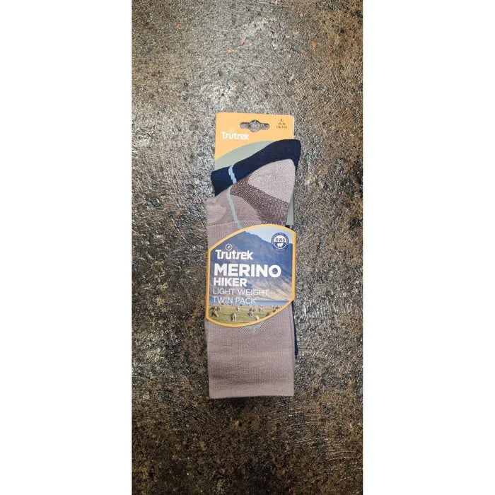 TruTrek Merino Hiker Lightweight Twin Pack
