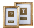 Two's Company Gold Leaf Frame