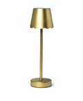 Two's Company LED Cordless Table Lamp with Scalloped Edge