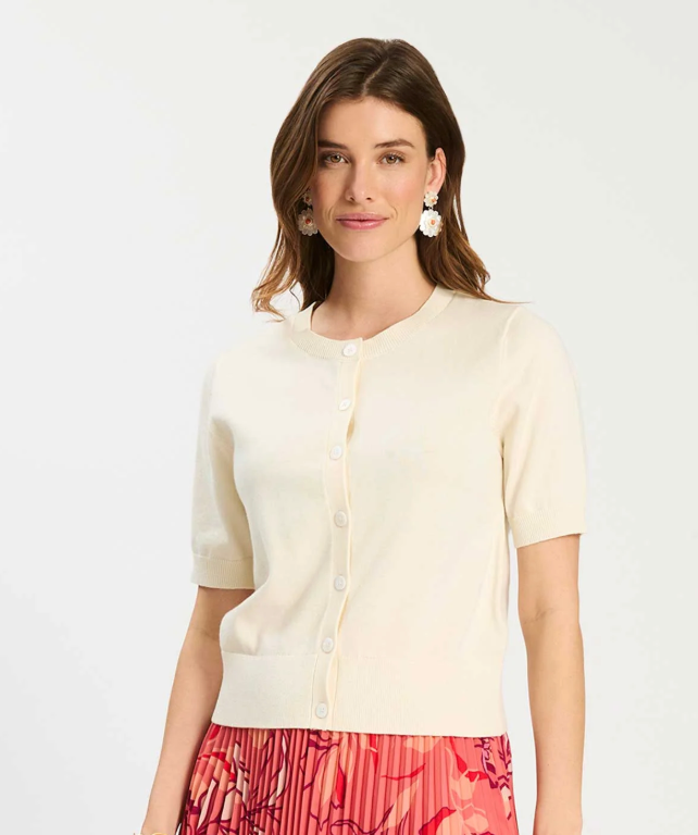 Tyler Boe SS Cotton Blend Cardi