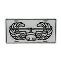 US Army Air Assault White License Plate - US Army Surplus - Collectables & Rarities