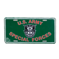 US Army Special Forces Green License Plate - Army & Outdoors - Collectables & Rarities