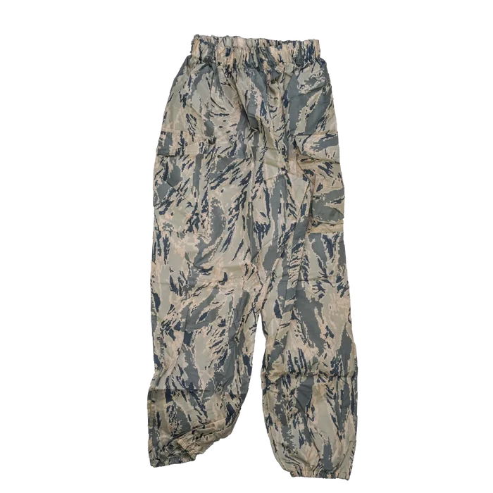 US Made ABU Camo Nylon Lightweight Rain Suit - XLarge - Army & Outdoors - Rain Jackets