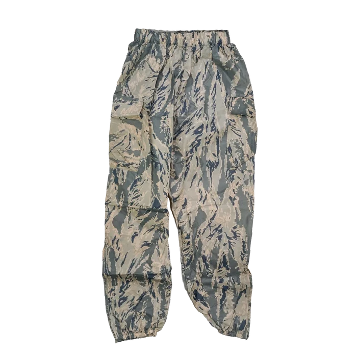 US Made ABU Camo Nylon Lightweight Rain Suit - XLarge - Army & Outdoors - Rain Jackets