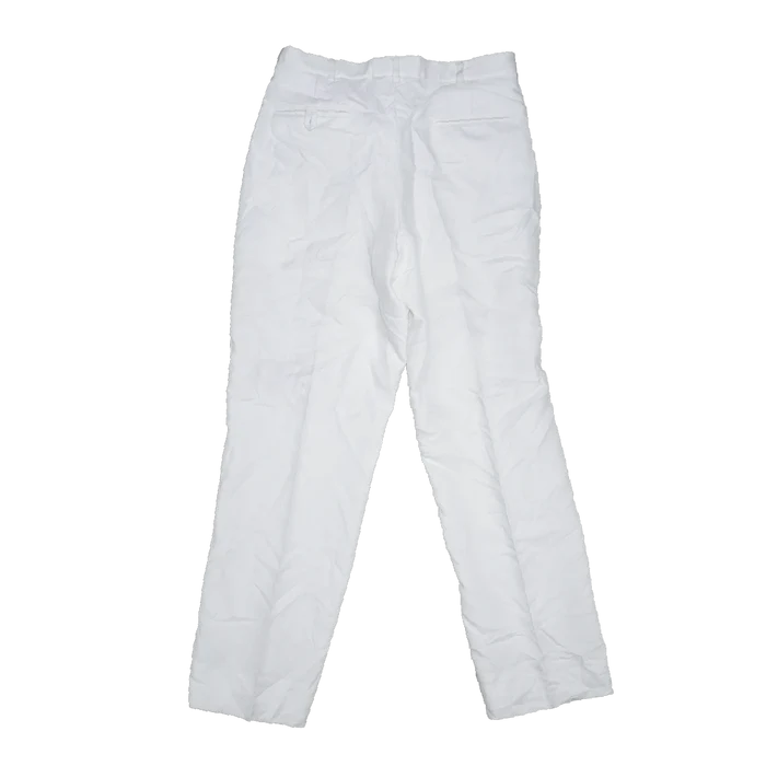 US Navy White Service Dress Trousers - 36R, Large - US Navy Surplus - Dress Trousers