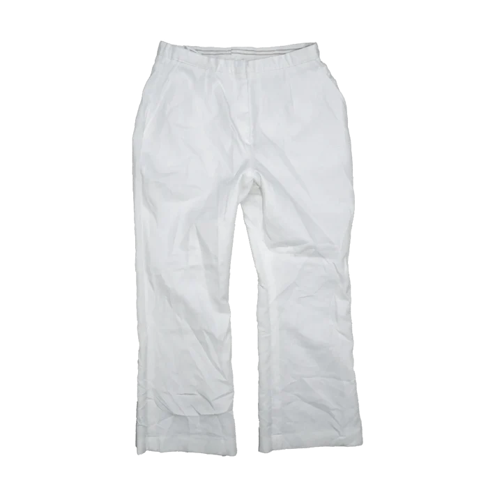 US Navy Women's White Service Dress Trousers - 14WP, Medium - US Navy Surplus - Dress Trousers