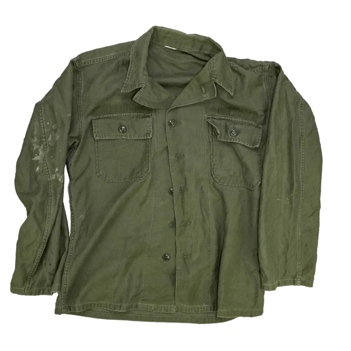 USGI OG-107 First Pattern Utility Shirt - Large - US Army Surplus - Field Shirts