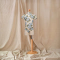 Petit Playa Valentina Swimsuit in Bloom print, sun-safe UPF50+ swimwear for babies and girls — image 3