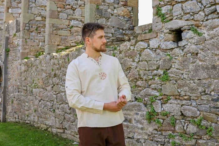 Celtic Fusion Design, Irish-designed folklore-inspired clothing created with a focus on sustainability, natural textures, and