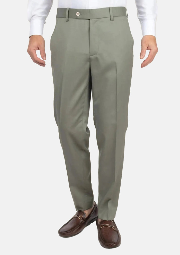 Verona Sage Twill Pants - SARTORO