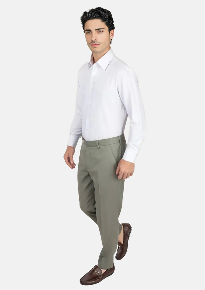 Verona Sage Twill Pants - SARTORO