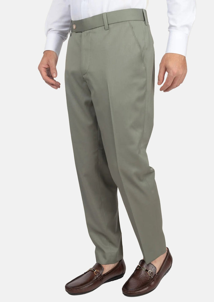 Verona Sage Twill Pants - SARTORO