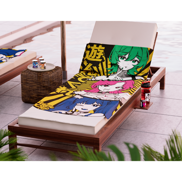 Waifu Cups Season 4 Beach Towel - Gamer Supps