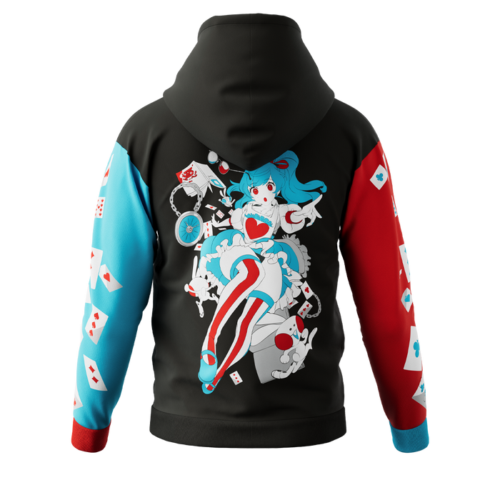 Waifu Hoodie: Alice in Waifuland - Gamer Supps