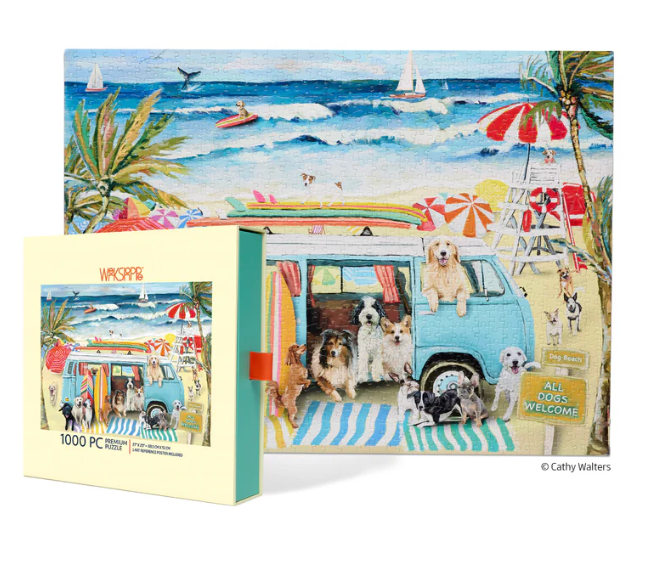 Doggie Surf School 1000 pcs