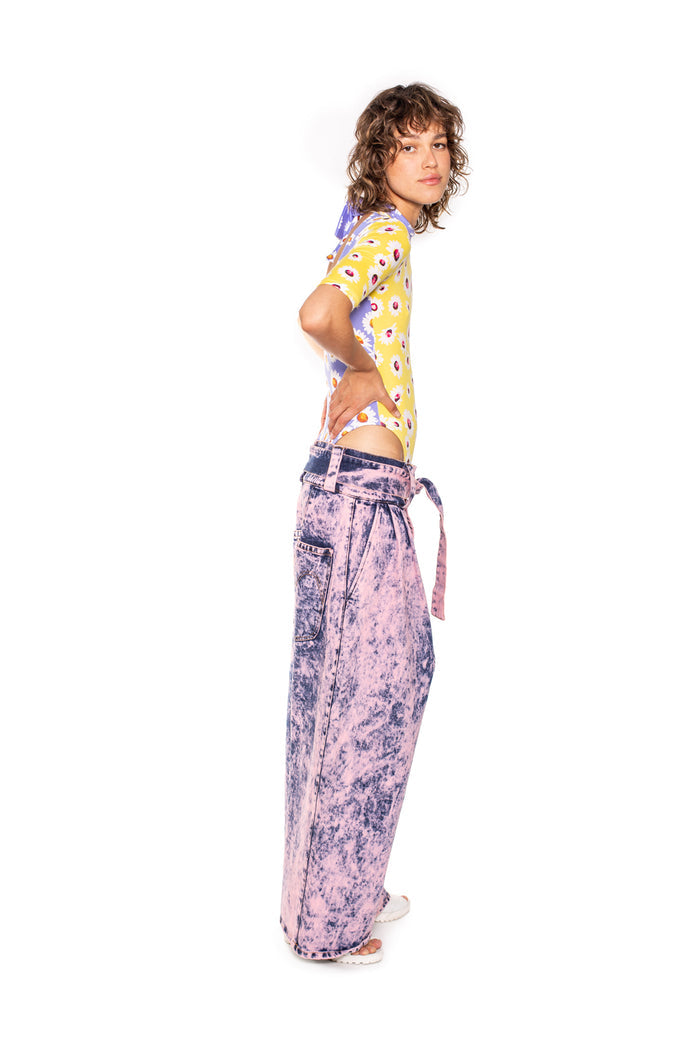 Wide Jeans Pink