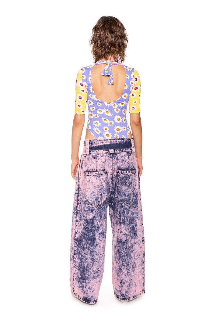 Wide Jeans Pink