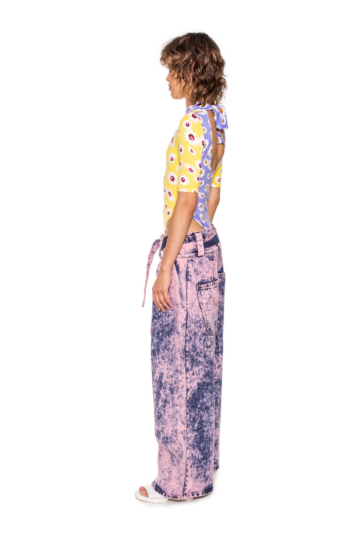 Wide Jeans Pink
