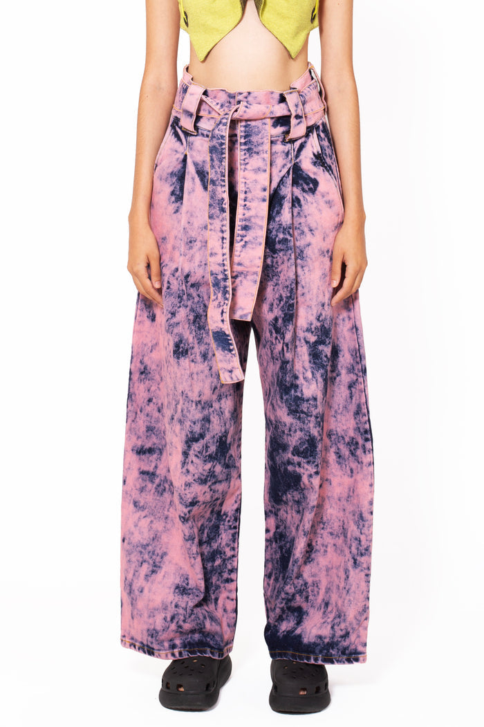 Wide Jeans Pink