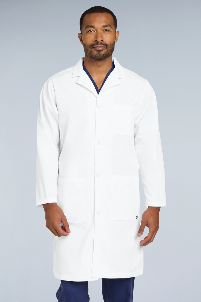 Wink® Men's Long Lab Coat | WW5172 - The Lemon Print & Design Studio