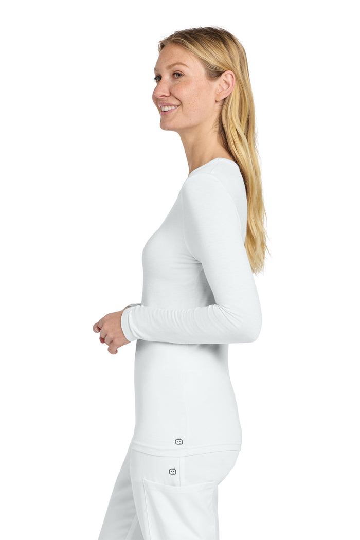 Wink® Women’s Long Sleeve Layer Tee | WW4029 - The Lemon Print & Design Studio