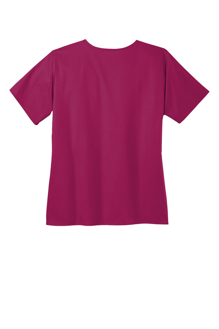 Wink® Women’s WorkFlex™ Mock Wrap Top | WW4760 - The Lemon Print & Design Studio