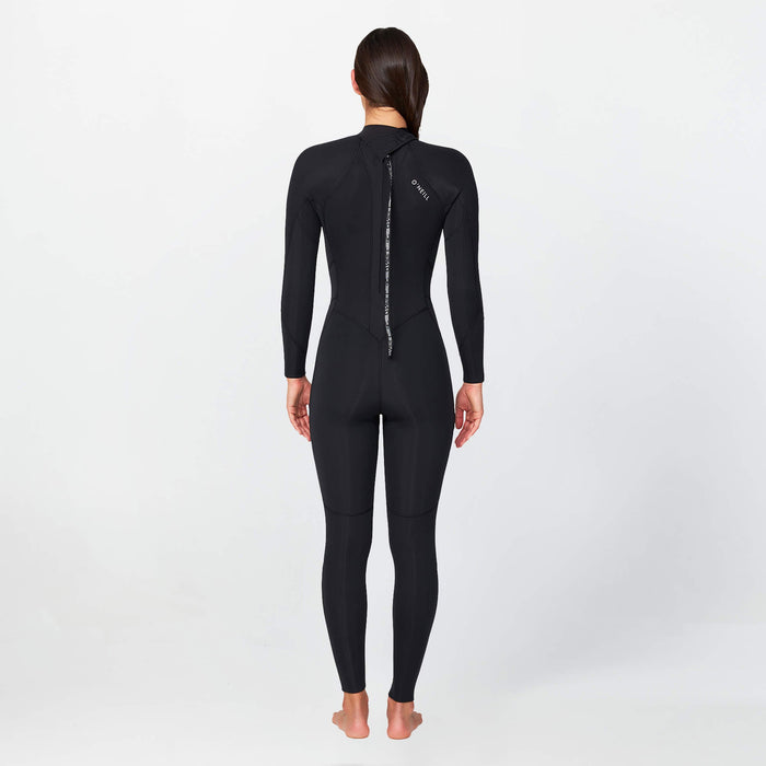 Women's Bahia 3/2mm Steamer Back Zip - Black