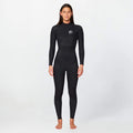 Women's Bahia 4/3mm Steamer Back Zip - Black