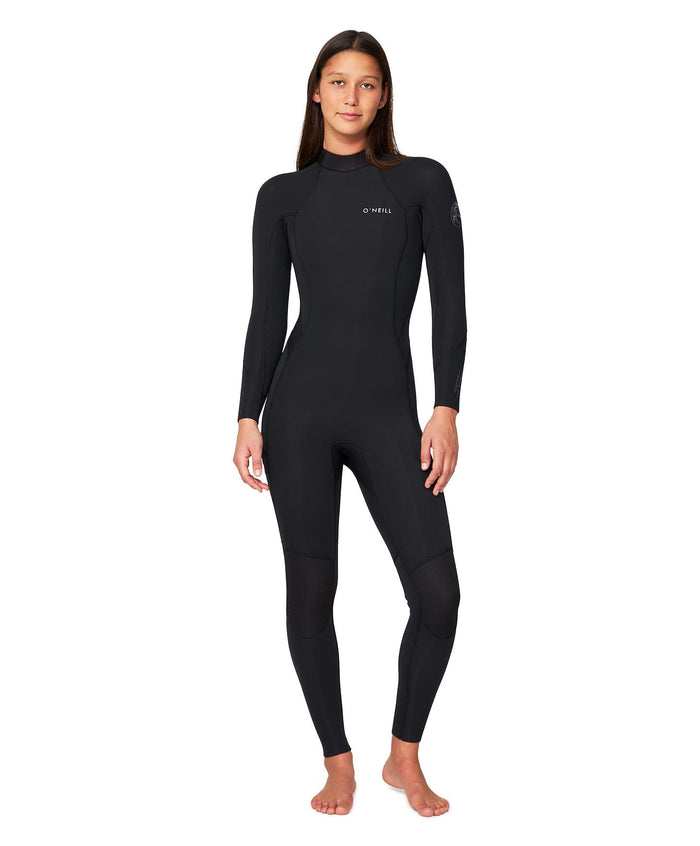 Women's Bahia 4/3mm Steamer Back Zip - Black