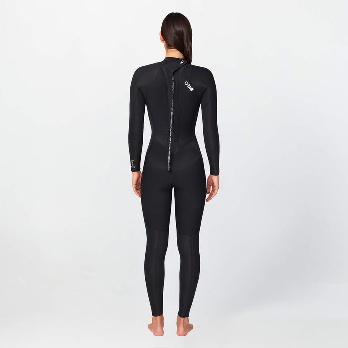 Women's Bahia 4/3mm Steamer Back Zip - Black