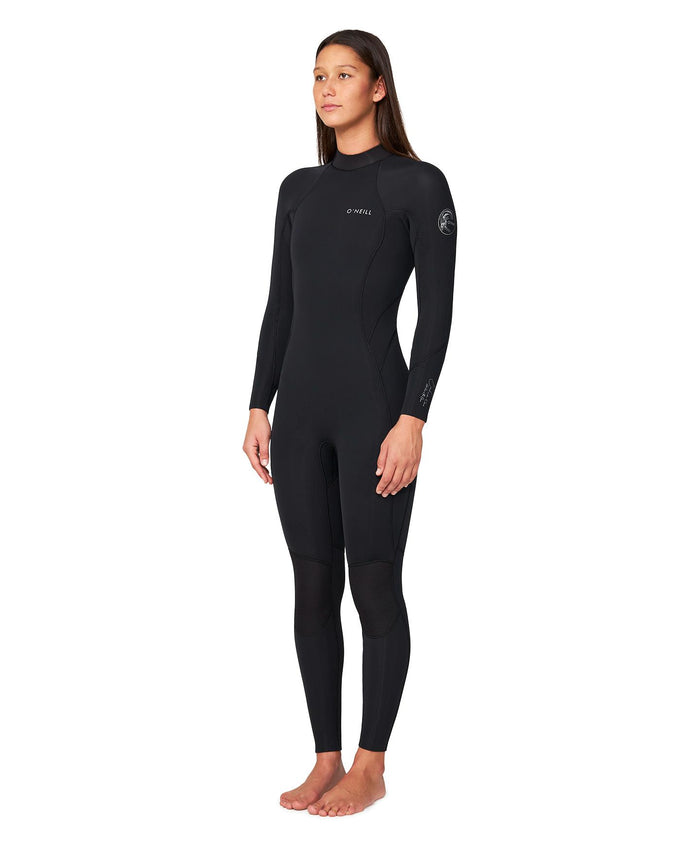 Women's Bahia 4/3mm Steamer Back Zip - Black