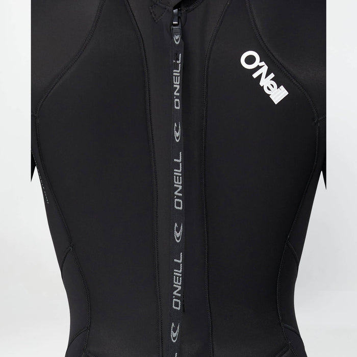 Women's Bahia 4/3mm Steamer Back Zip - Black