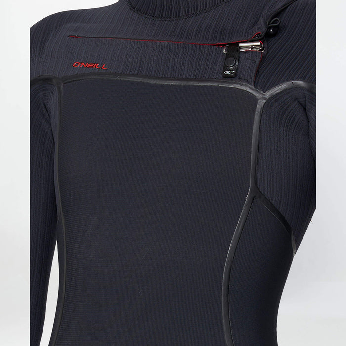 Women's HyperFire X 3/2mm Steamer Chest Zip - Black