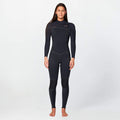 Women's HyperFire X 4/3mm Steamer Chest Zip - Black