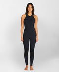 Women's HyperFreak 2mm Long Jane Spring Suit Front Zip - Black