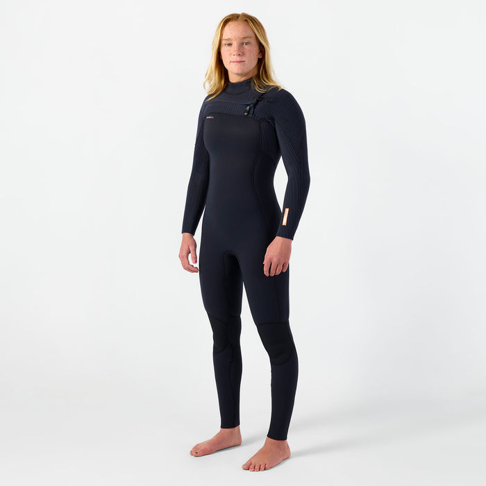 Women's HyperFreak 4/3+mm Steamer Chest Zip - Black