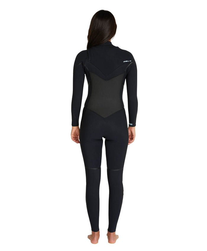 Women's Psycho Tech 3/2mm Steamer Chest Zip - Black