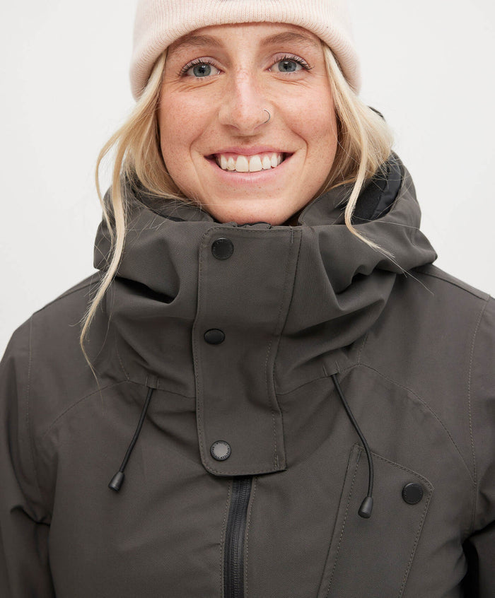 Women's Total Disorder Snow Jacket - Raven