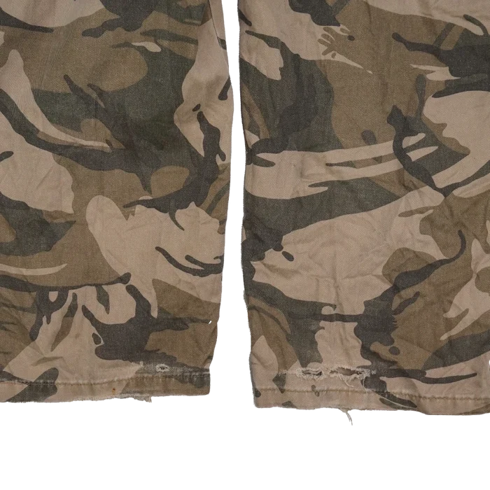 Wrangler Brown DPM Cargo Trousers - 32x30, Medium - Army & Outdoors - Cargo Trousers