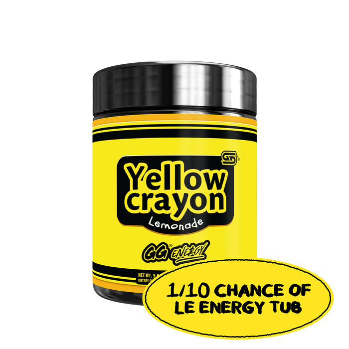Yellow Crayon GG - 100 Servings - Gamer Supps