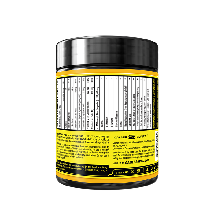 Yellow Crayon GG - 100 Servings - Gamer Supps