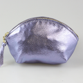 Zina Kao - The Metallic Simon Mini Makeup Clutch - Hyacinth